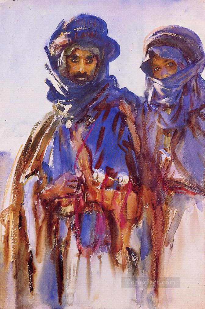 Bedouins John Singer Sargent watercolor Oil Paintings